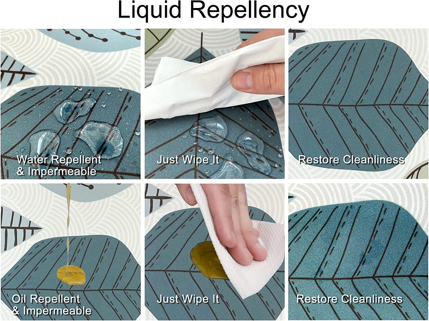 1/10 Inch Ultra Thin Front Door Washable Mat