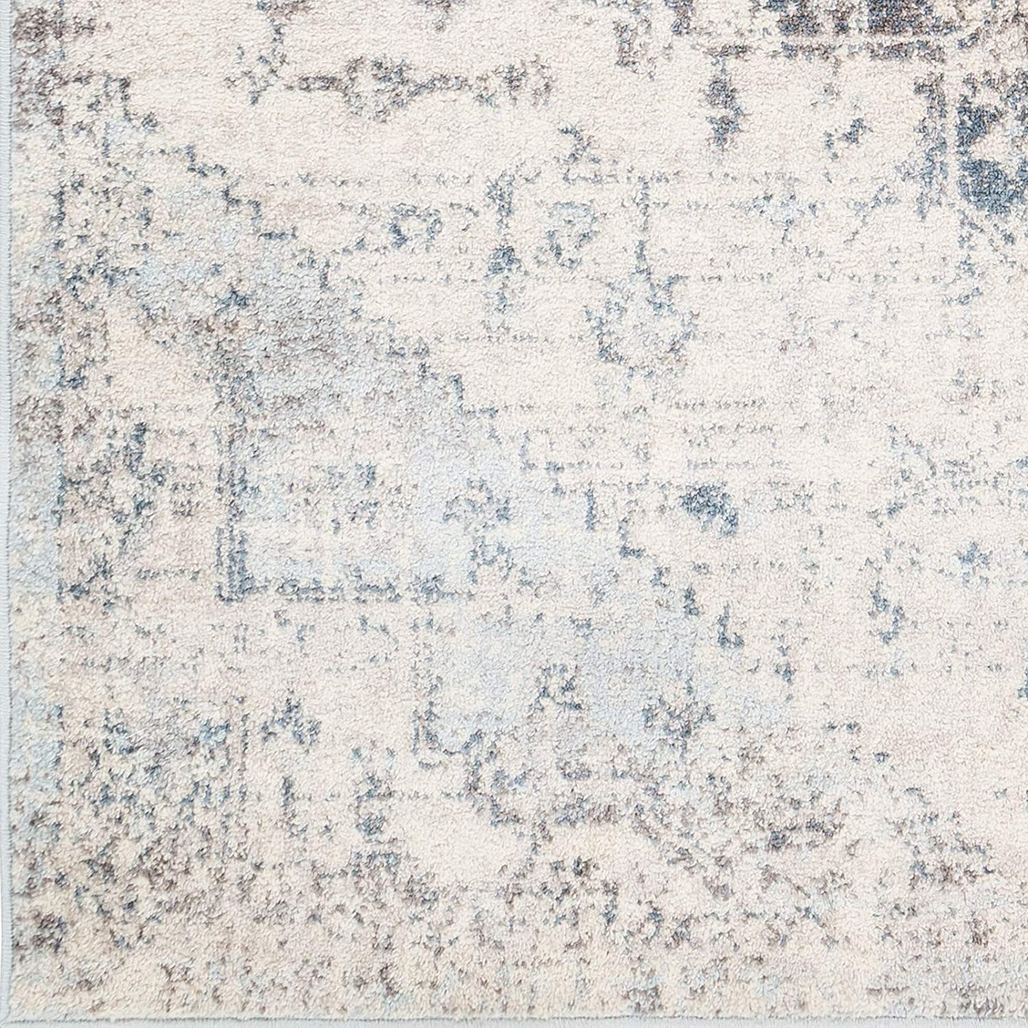 Eydis Soft Area Rug Pale Blue