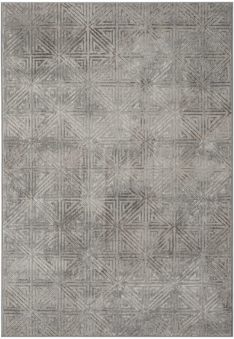 Florance Collection Vizon Modern Geometric Soft Area Rug