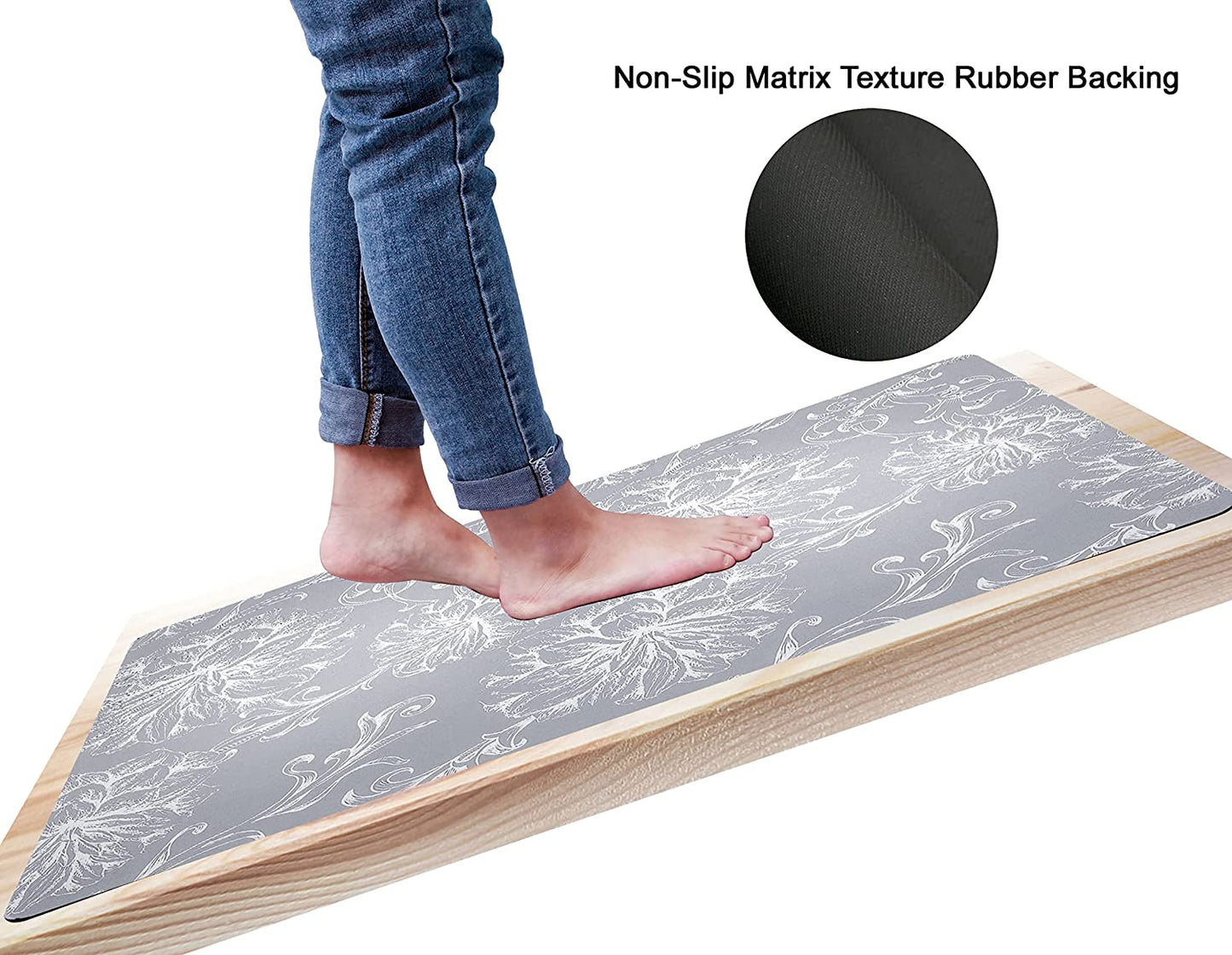 1/10 Inch Ultra Thin Front Door Washable Mat