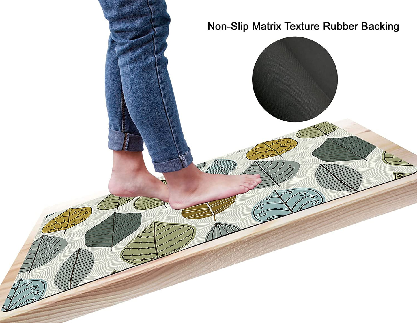 1/10 Inch Ultra Thin Front Door Washable Mat