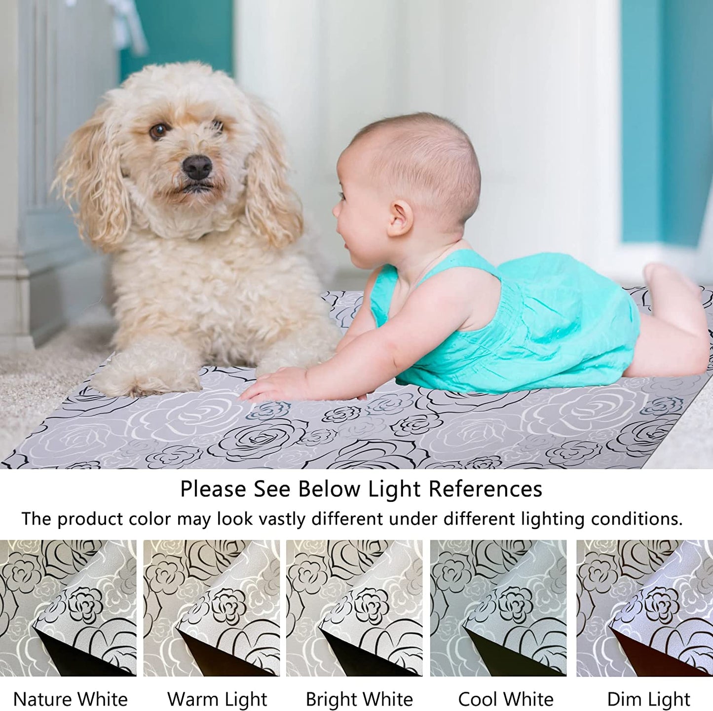 1/10 Inch Ultra Thin Front Door Washable Mat
