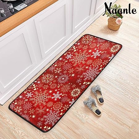 4th of July Anti Fatigue American Flag Non Slip Absorbent Floor Carpet Yoga Mat (3' in Diameter)