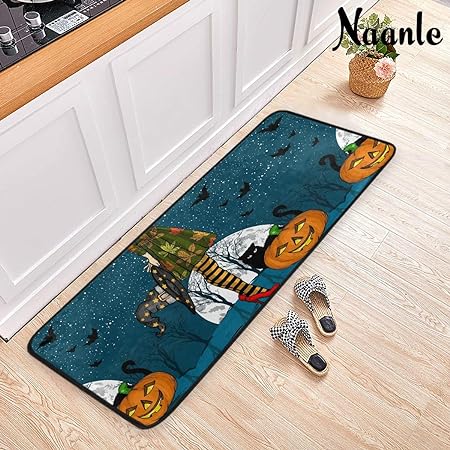 4th of July Anti Fatigue American Flag Non Slip Absorbent Floor Carpet Yoga Mat (3' in Diameter)