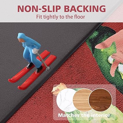 Chef Kitchen Rugs Sets of 2, 17 x 47 + 17 x 30 Inch