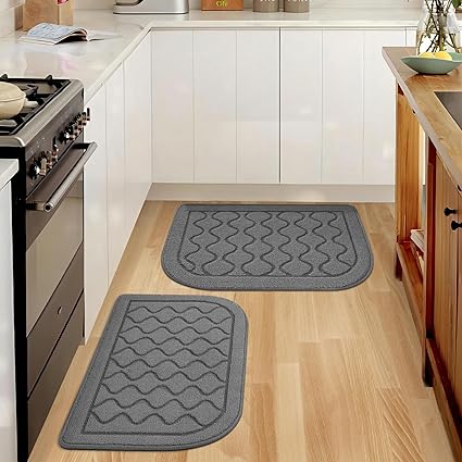 18×27 Inch Made of 100% Polypropylene Non Skid Washable Kitchen Rug