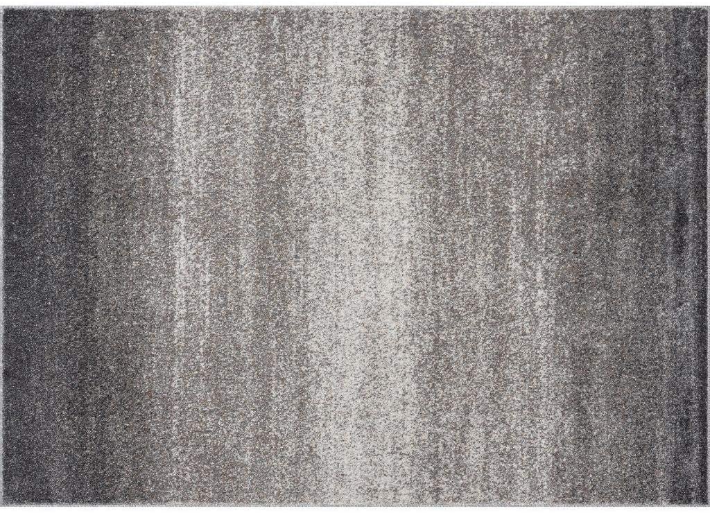Lagos Collection Grey Modern Soft Area Rug