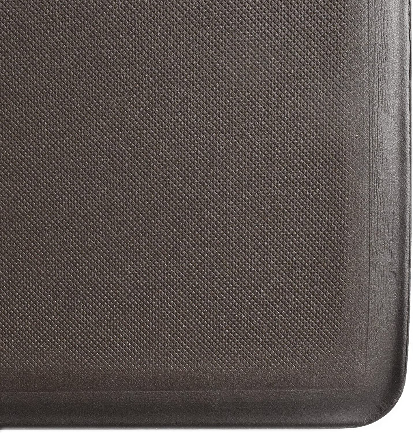 Ergonomic Anti Fatigue Workstation Memory Foam Mat in Stone 39"×20"×0.50" (L×W×H)