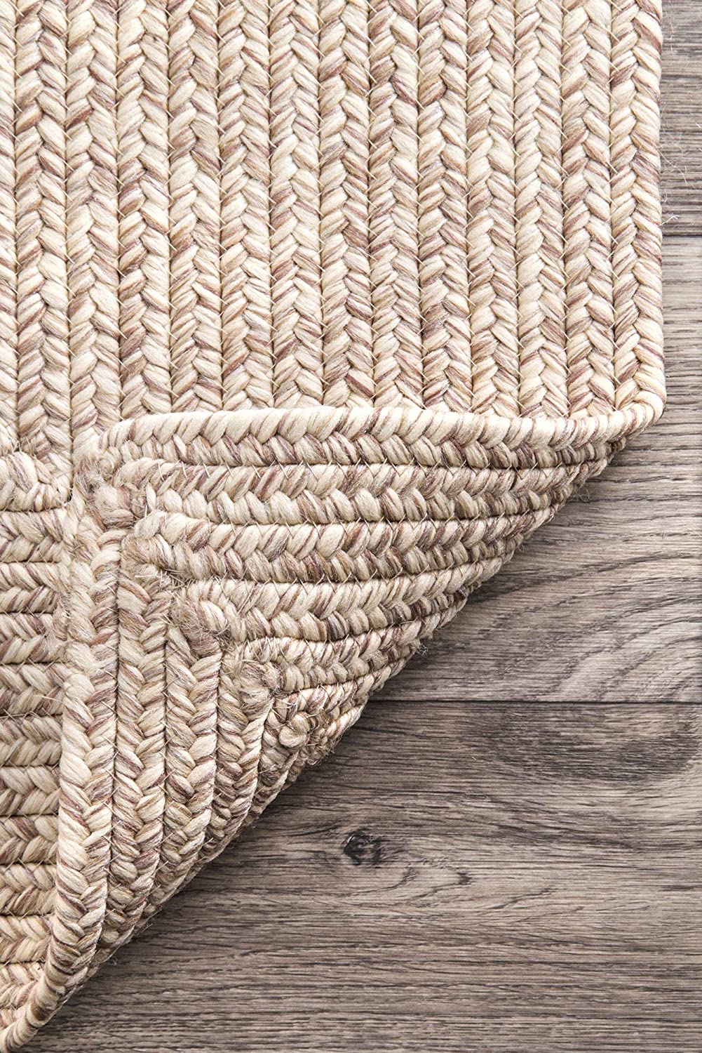 Braided Handmade Tan Indoor/Outdoor Soft Area Rug