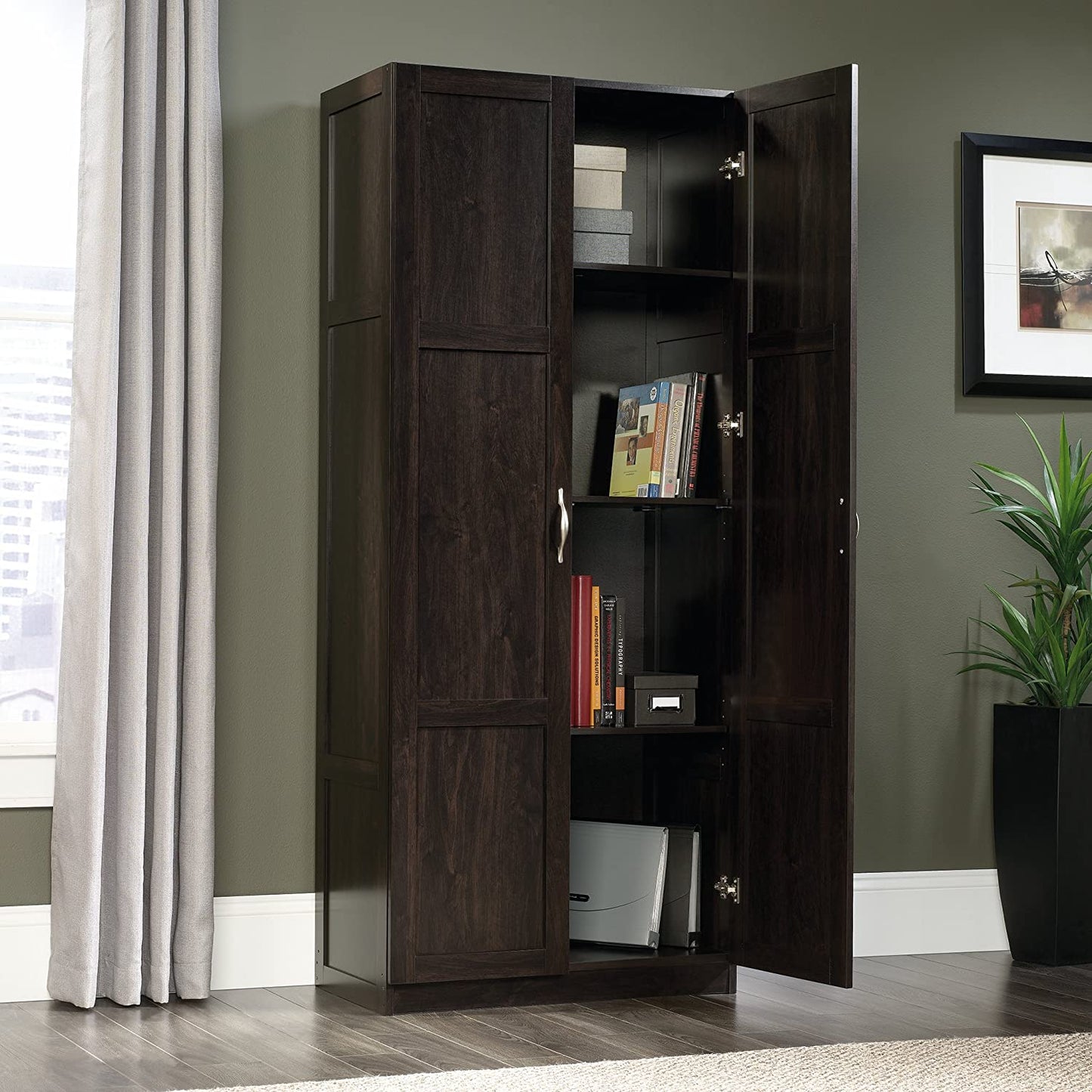 Select Storage Cabinet Soft White finish
