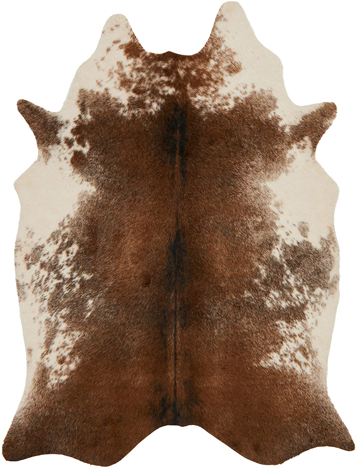Cow hide Grand Canyon Soft Area Rug COFFEE/IVORY