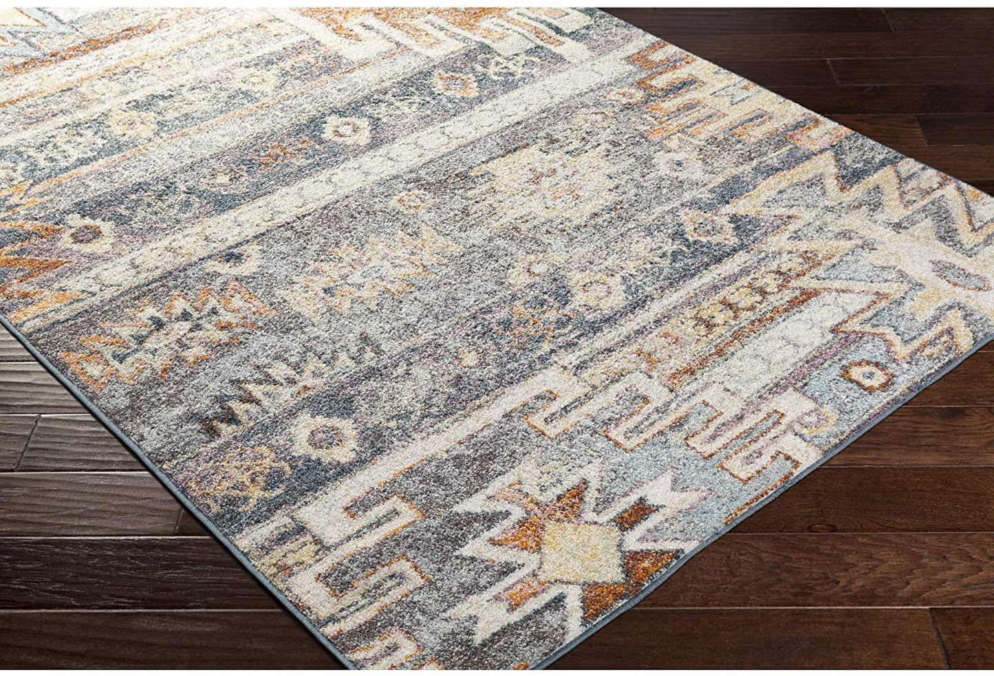 Ashens Denim Soft Area Rug