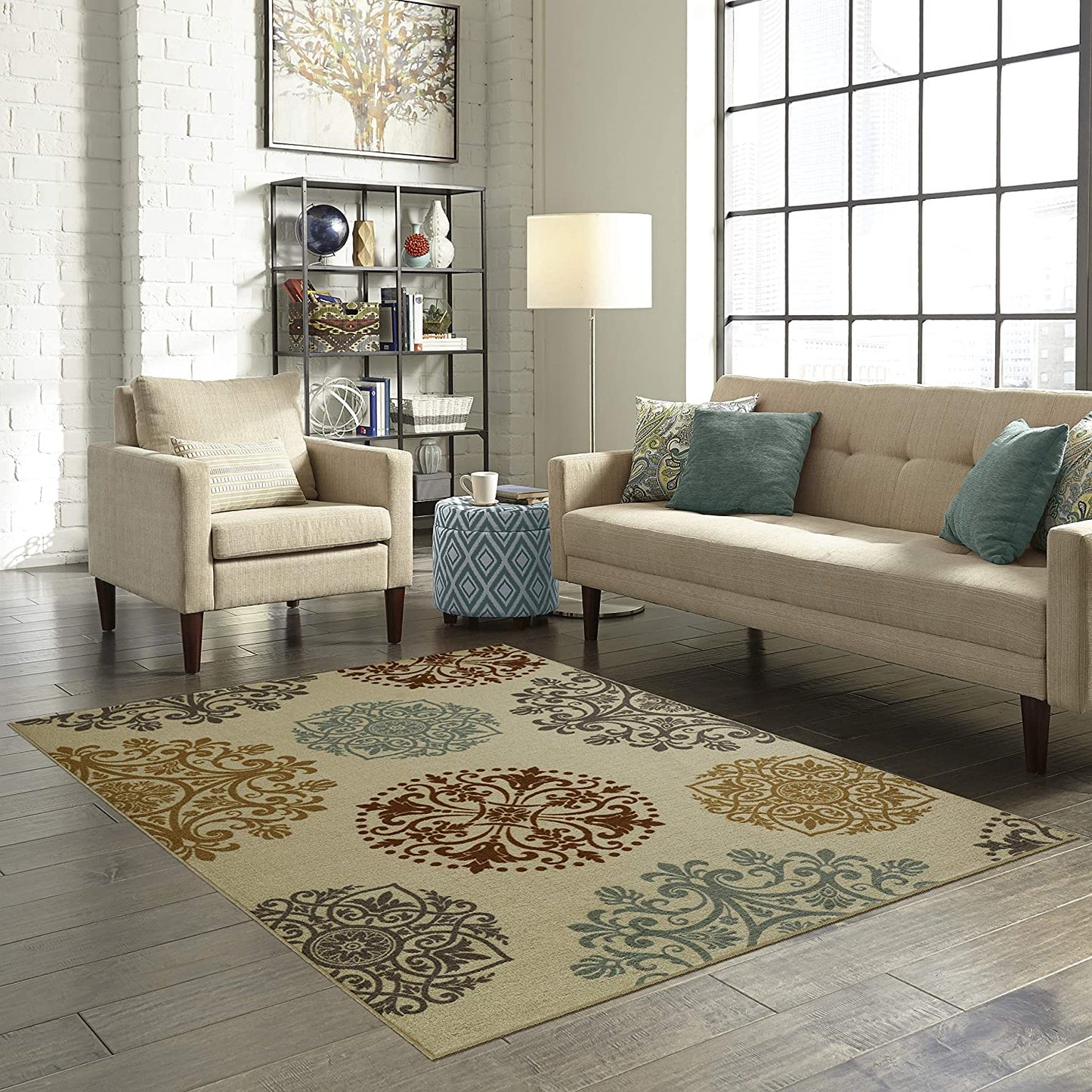 Maples Rugs Non Slip Large Area Rugs Multi
