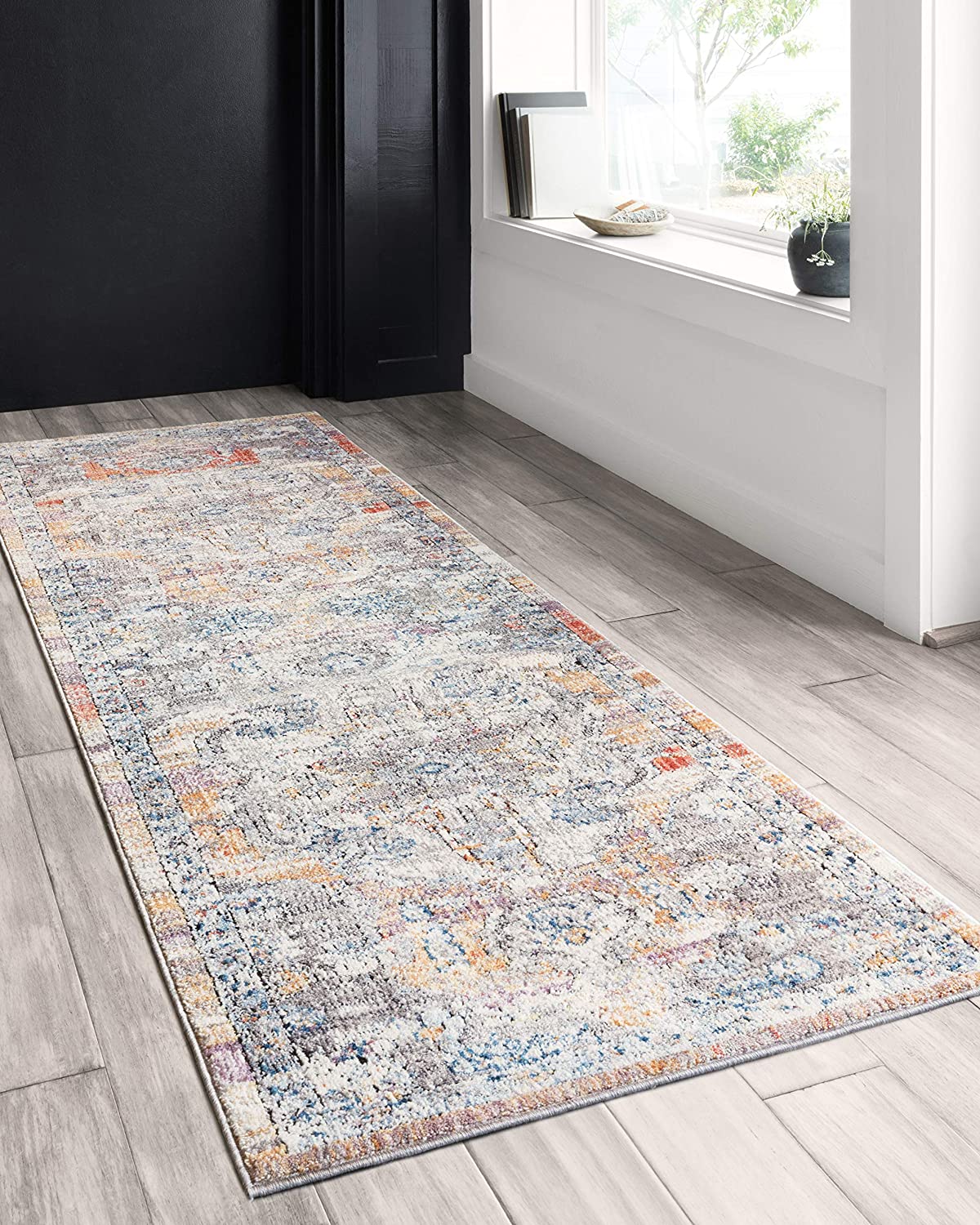 Dante Collection Soft Area Rug Natural/Sunrise