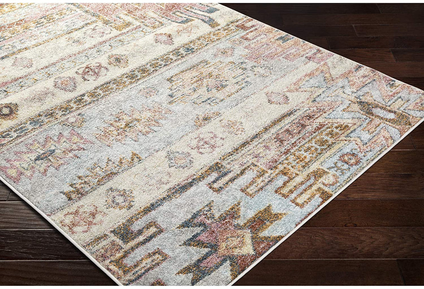 Ashens Beige Soft Area Rug