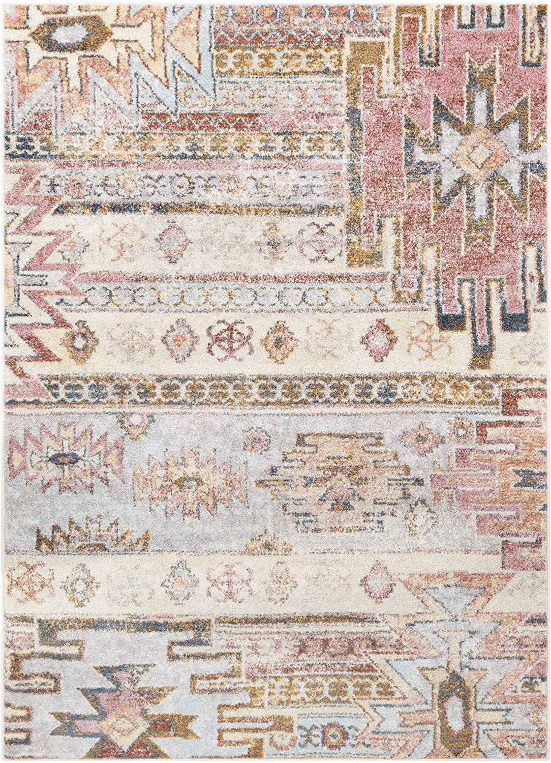 Ashens Beige Soft Area Rug