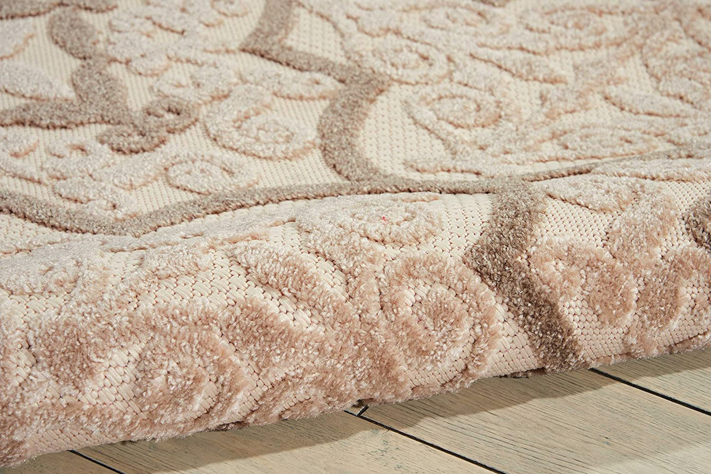 Aloha Cream Brown Moroccan Bohemian Indoor/Outdoor Area Rug