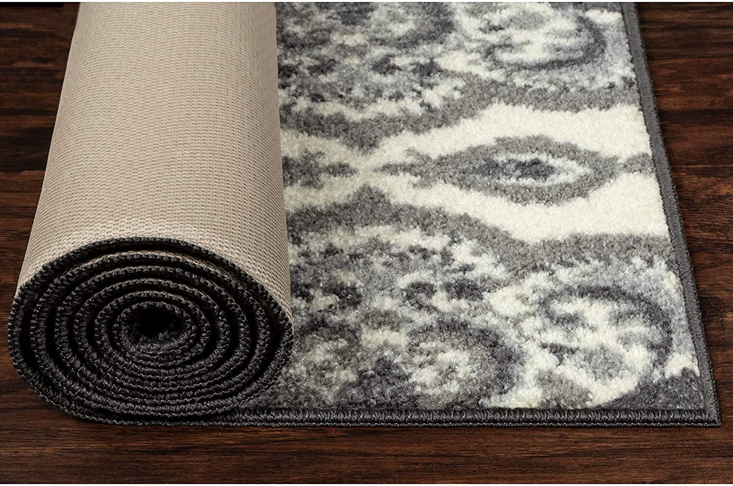 Maples Rugs Vivian Medallion Area Rugs Grey