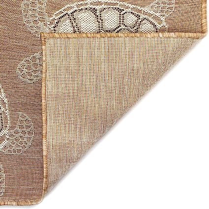 Carmel Indoor Outdoor Rug Comfortable & Durable, Power Loomed, Polypropylene Material, UV Stabilized, Styled Rug
