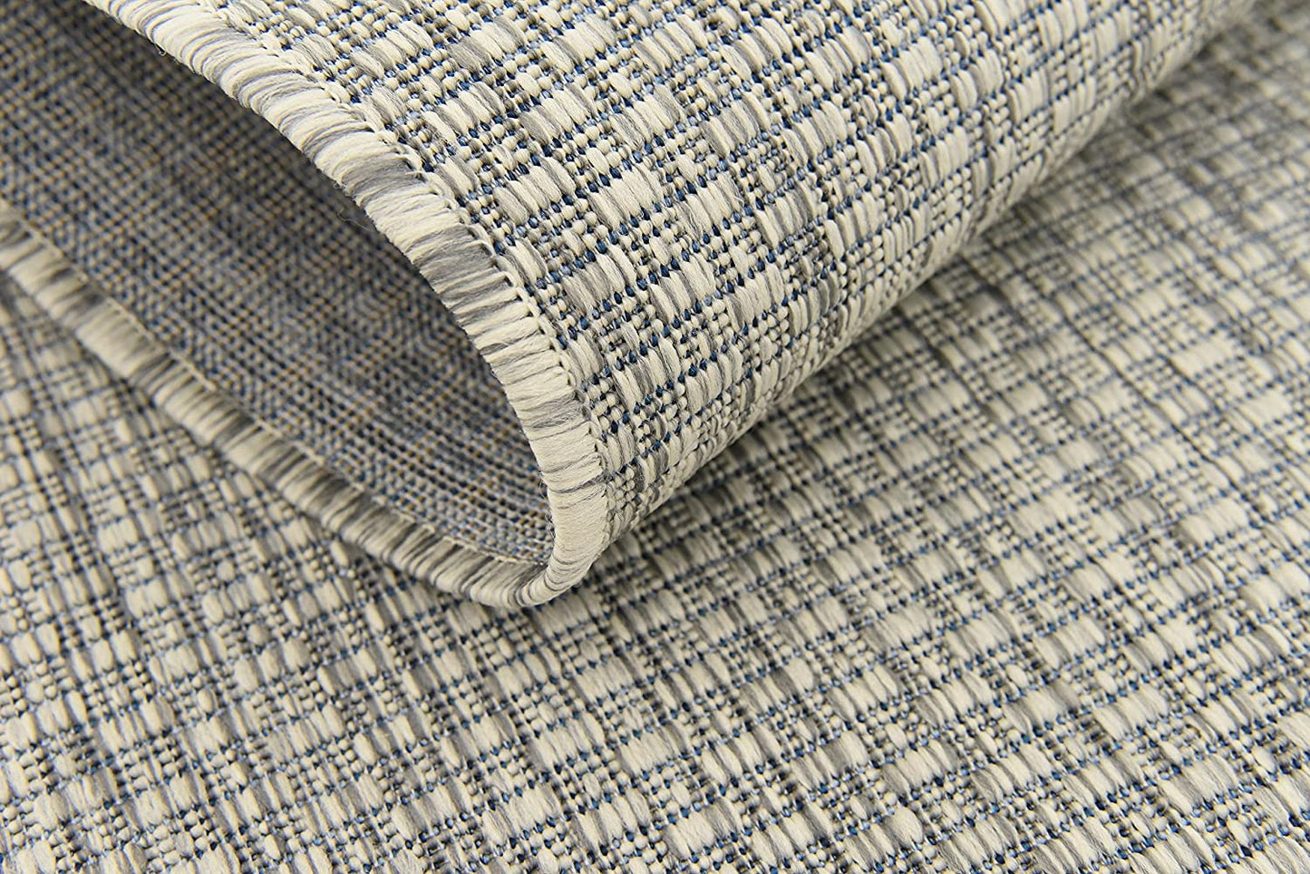 Casual Transitional Indoor Outdoor Flatweave Light Gray Area Rug