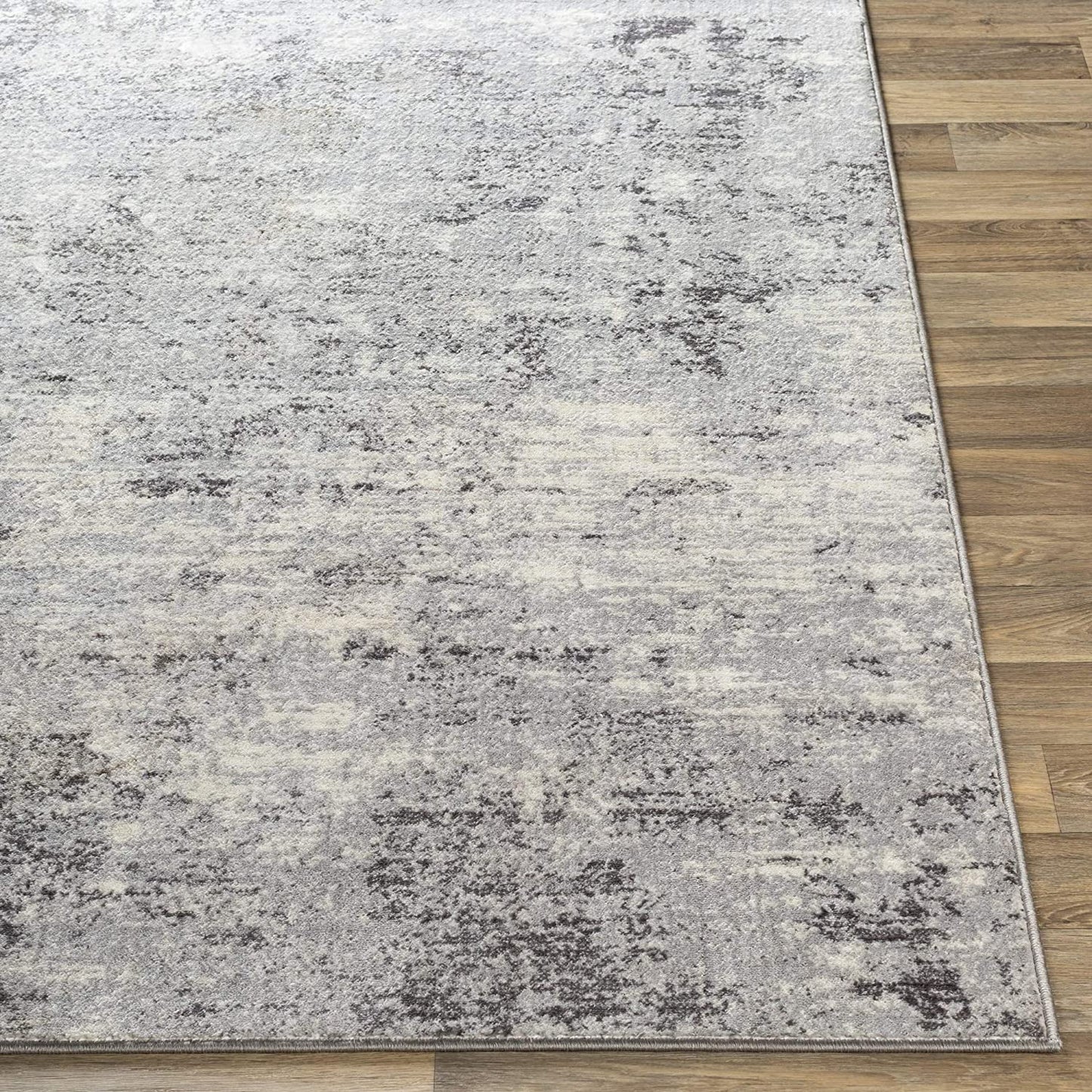 Choukri Soft Area Rug Silver Gray
