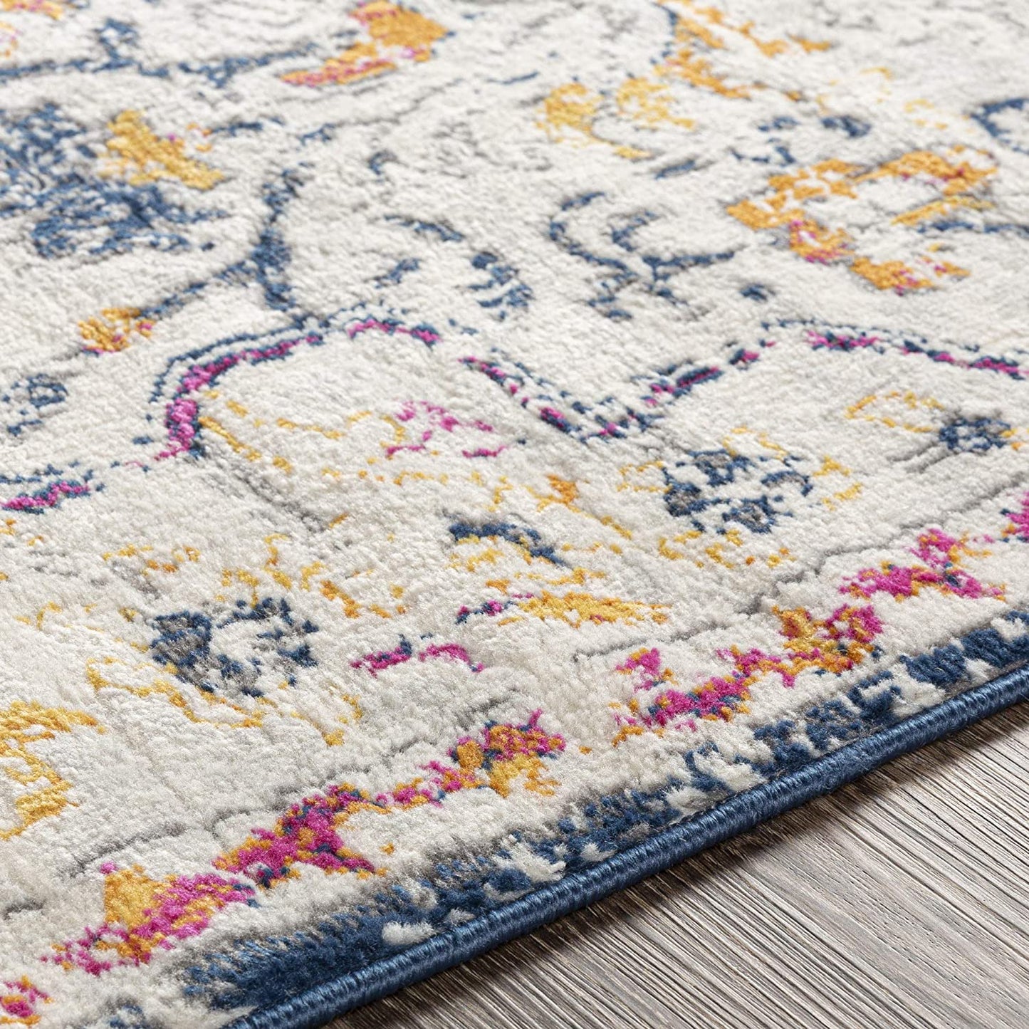 Carldale Navy/Beige Soft Area Rug