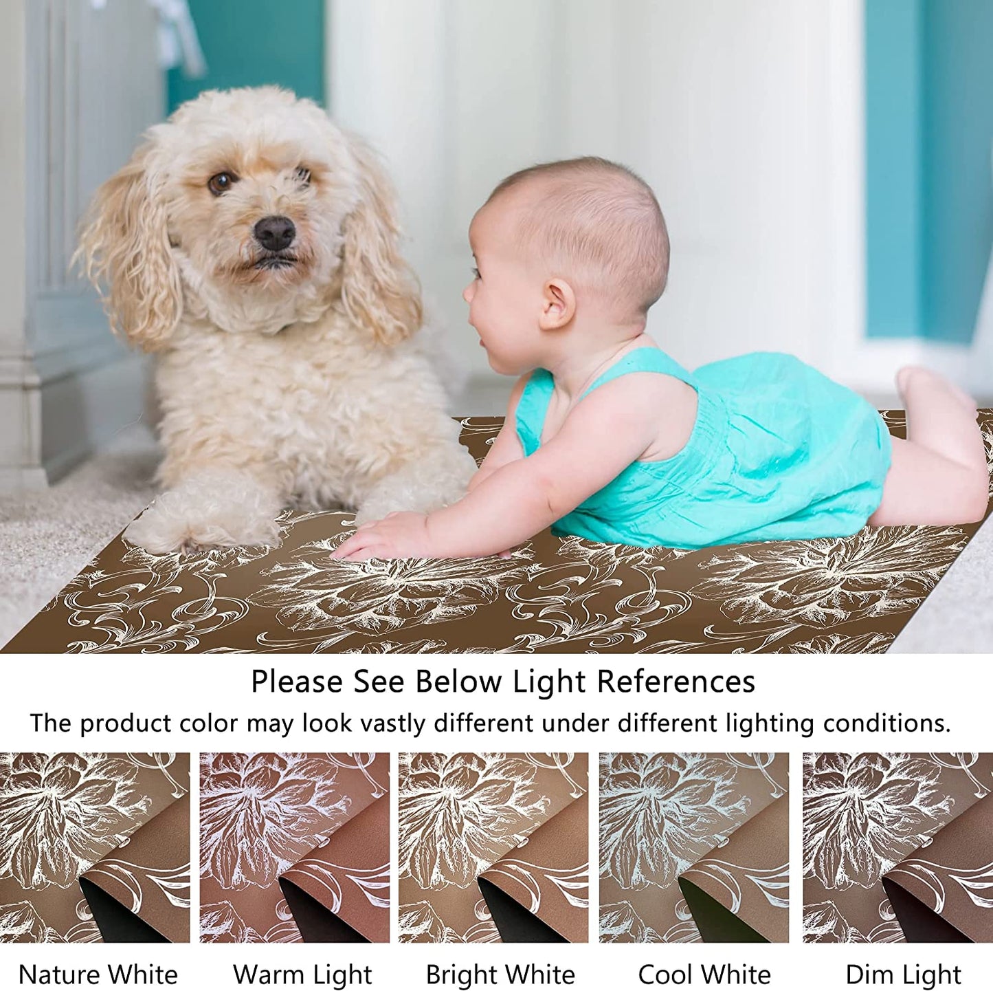 1/10 Inch Ultra Thin Front Door Washable Mat