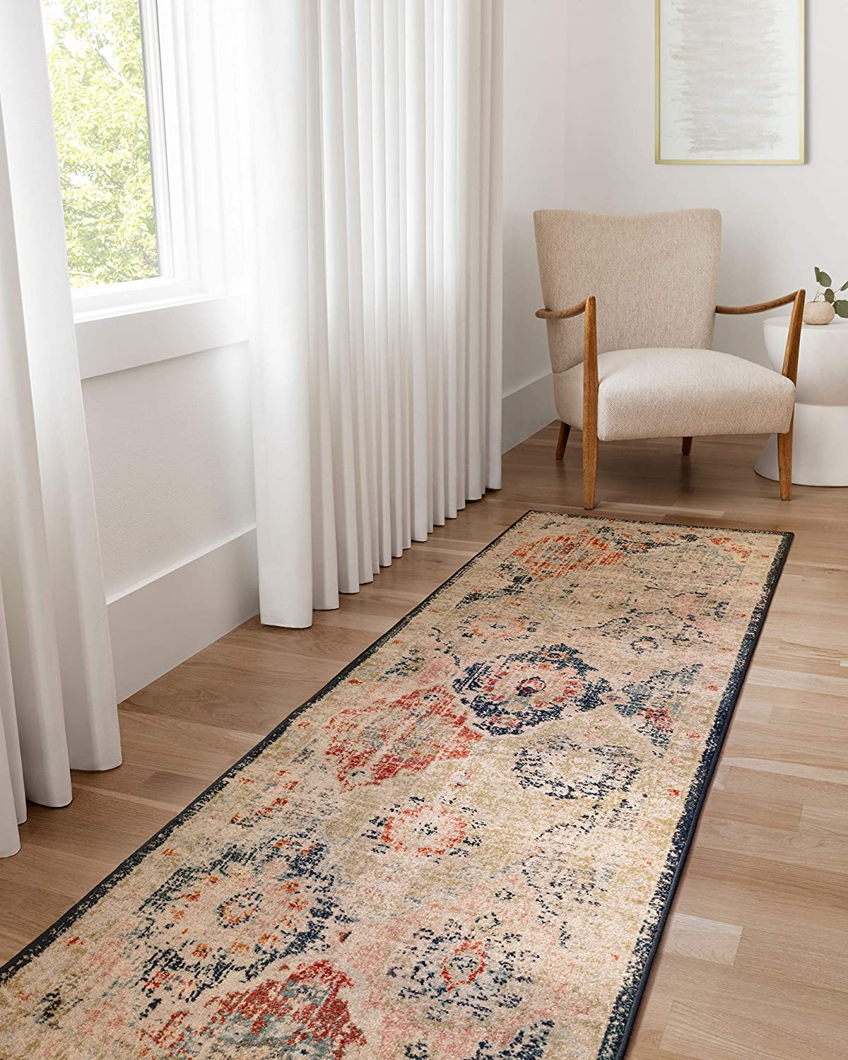 Jocelyn Collection  Khaki / Multi, Transitional Soft Area Rug