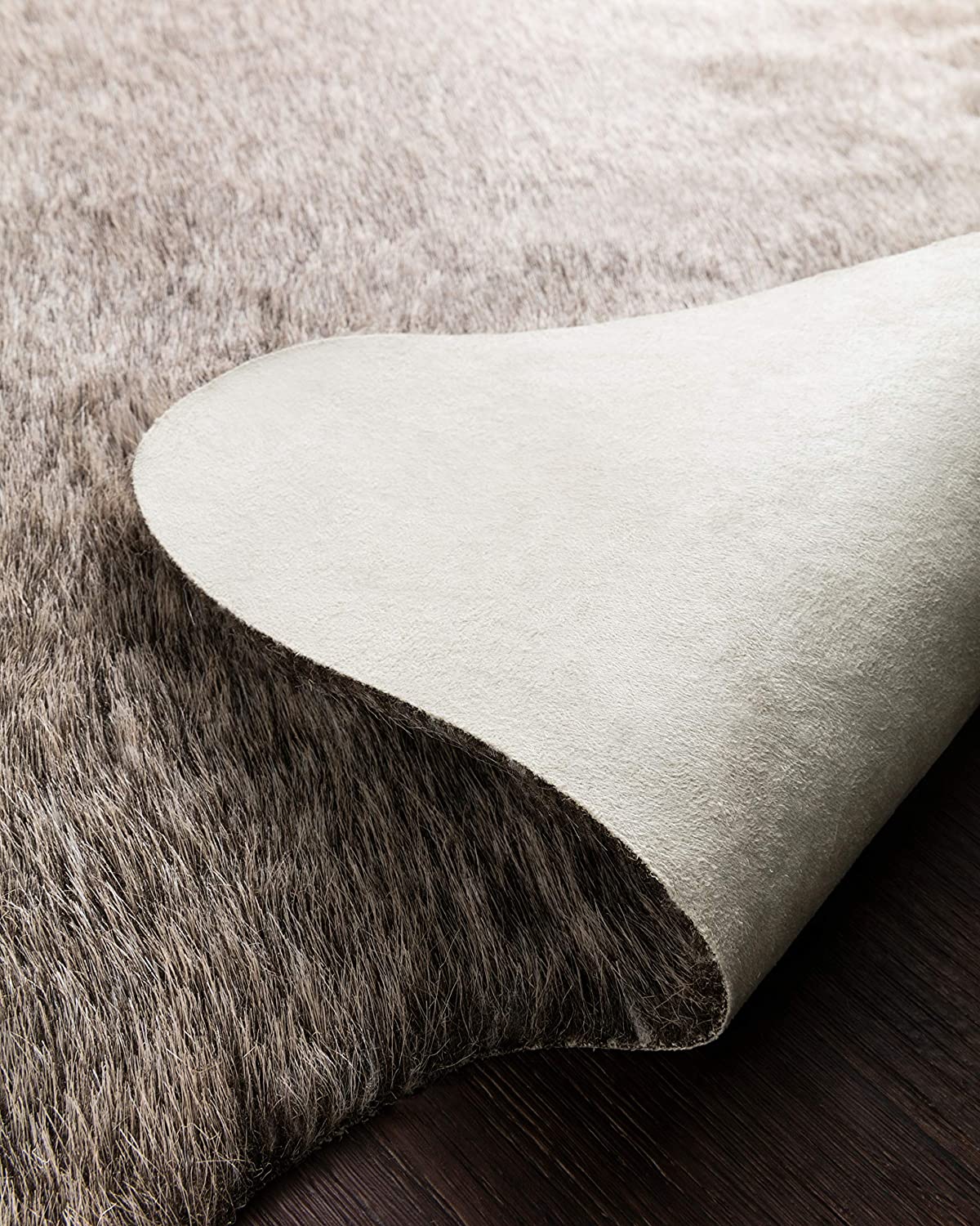 Grand Canyon Soft Area Rug GREY/IVORY