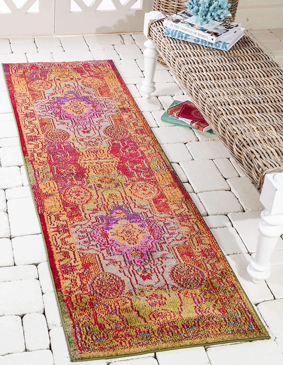 Unique Loom Area Rug, Multi nomaan