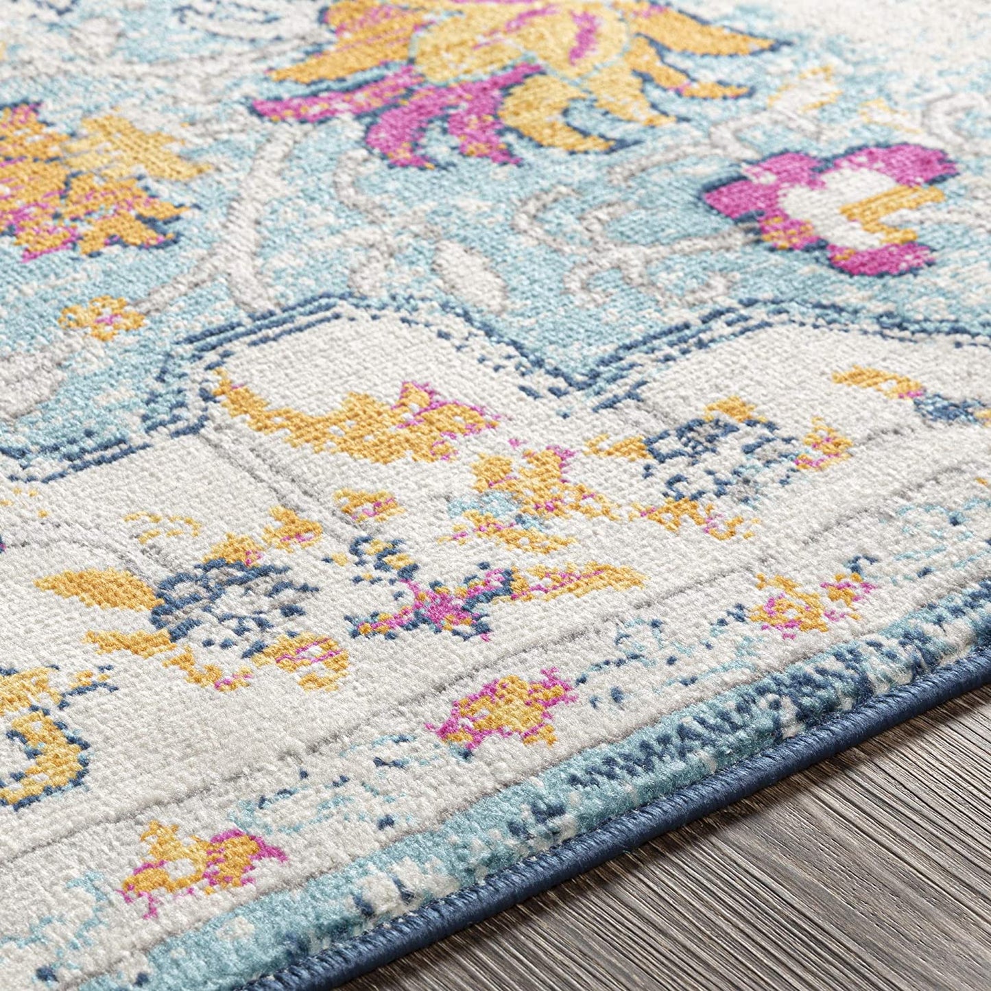 Carldale Light Blue Soft Area Rug