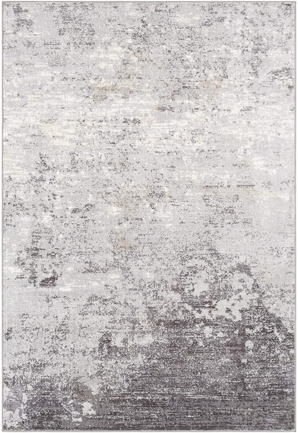 Choukri Soft Area Rug Silver Gray