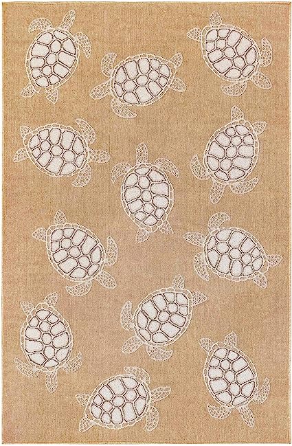Carmel Indoor Outdoor Rug Comfortable & Durable, Power Loomed, Polypropylene Material, UV Stabilized, Styled Rug