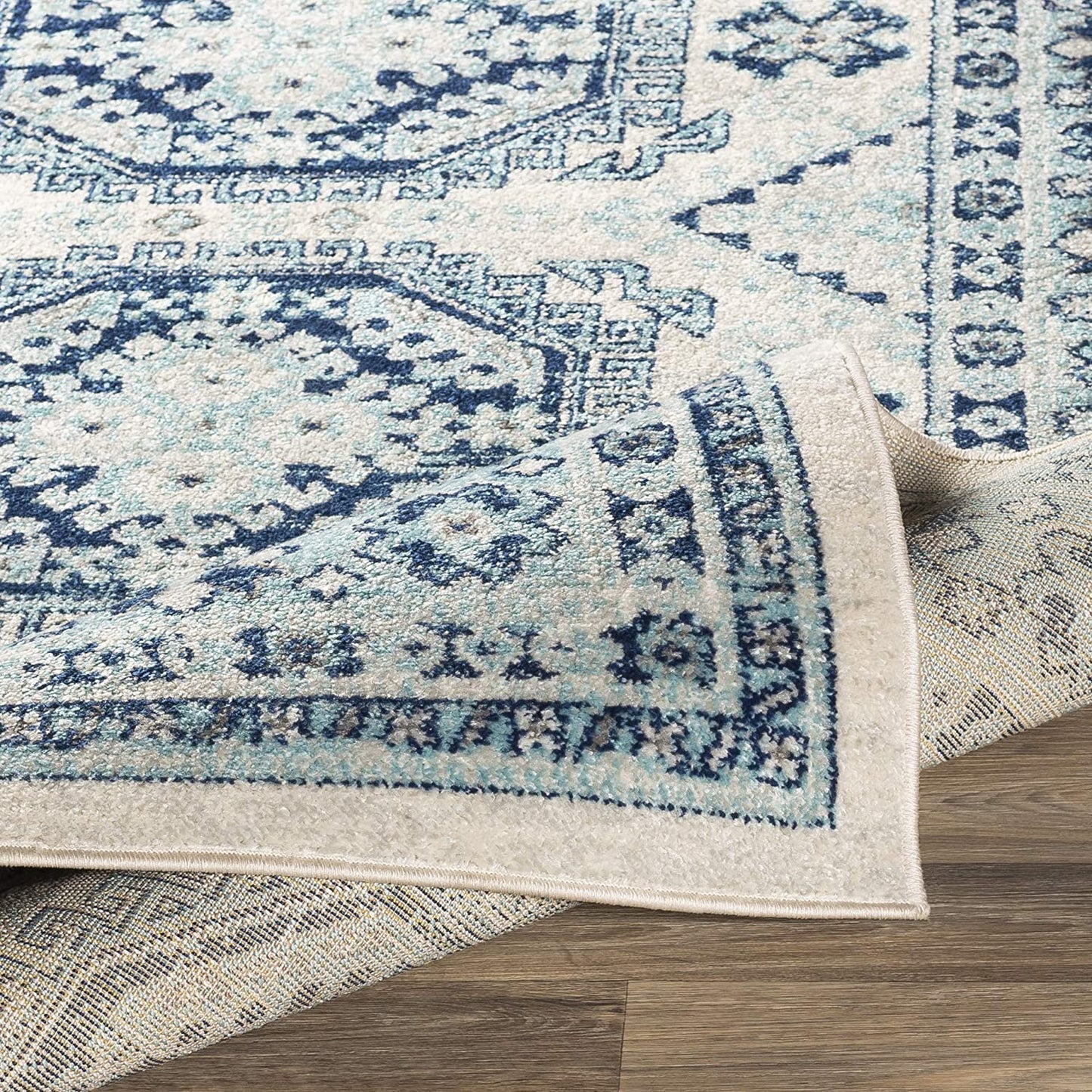 Clarie Soft Area Rug Aqua