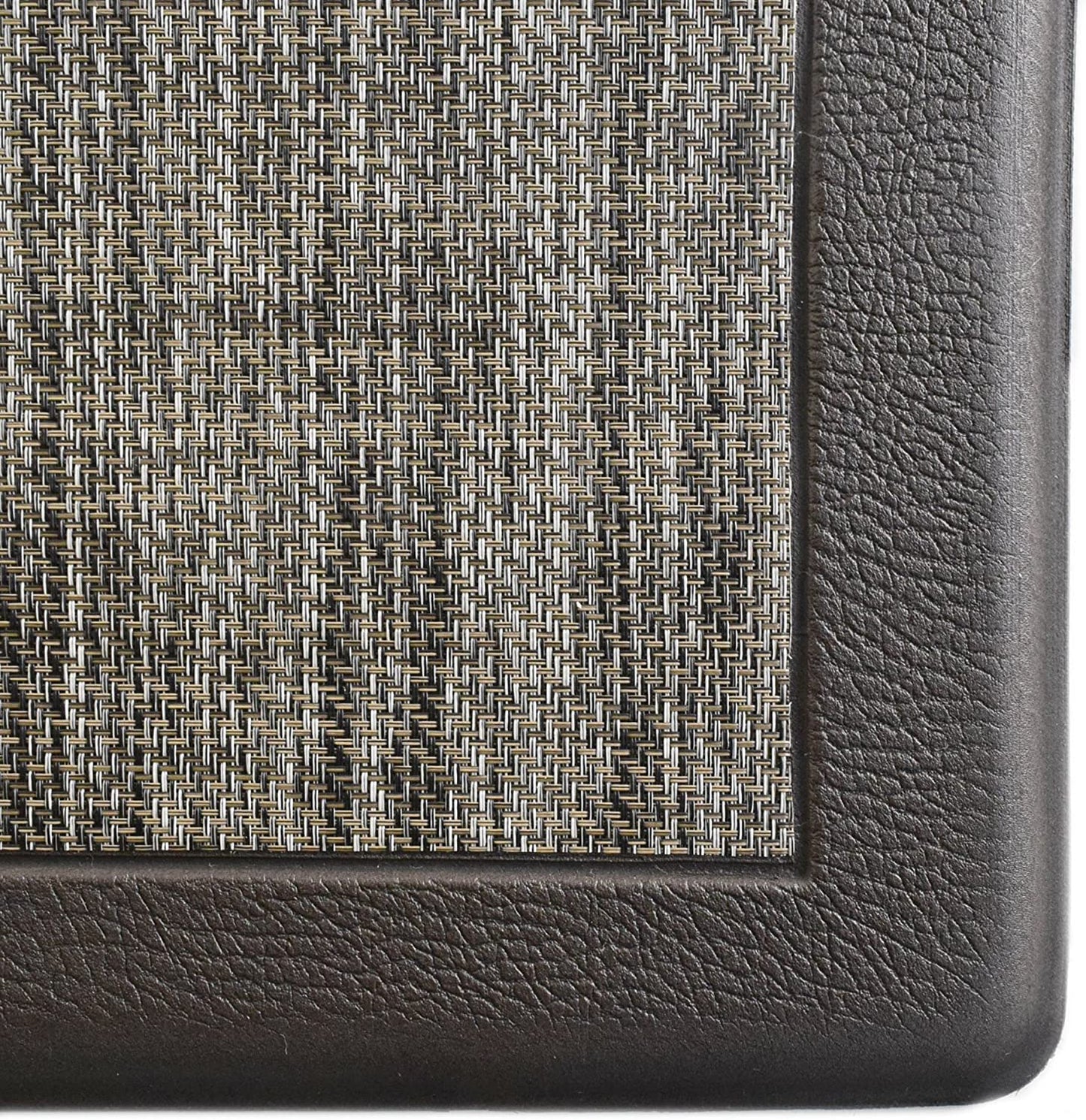 Ergonomic Anti Fatigue Workstation Memory Foam Mat in Stone 39"×20"×0.50" (L×W×H)