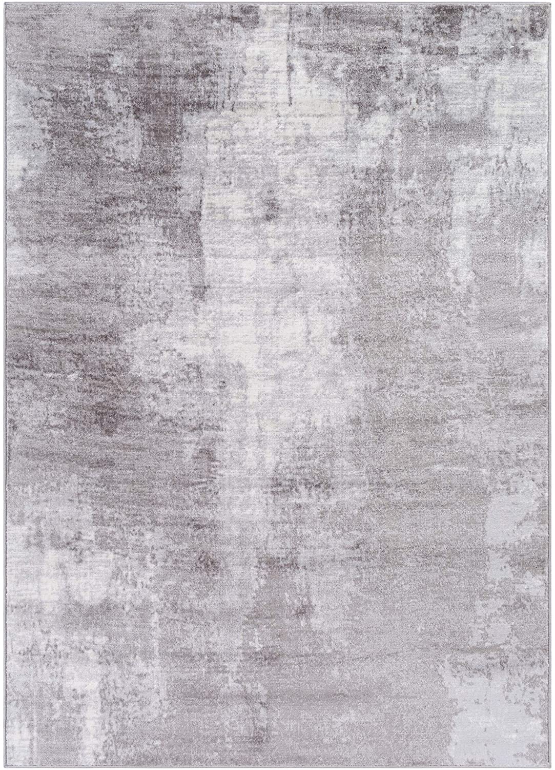 Artistic Weavers Houda Modern Abstract Area Rug, 5'3" x 7'3", Silver Gray