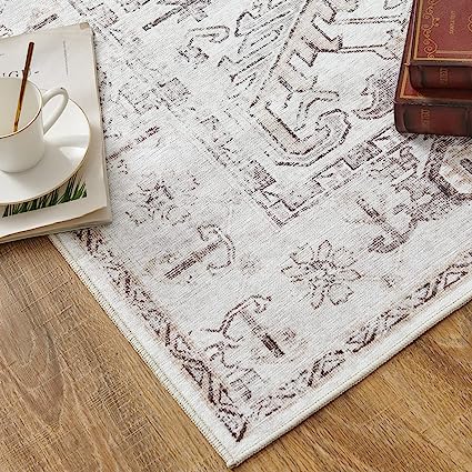 Entryway Persian Vintage Foldable Traditional Area Rug