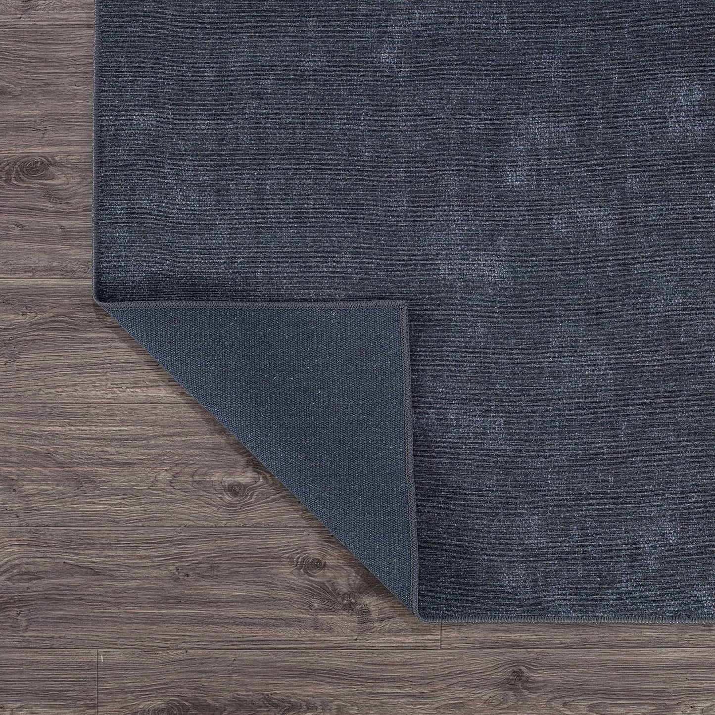 Contemporary Solid Stain Resistant Flat Weave Eco Friendly Premium Recycled Machine Washable Area Rug 10'x14' Cream