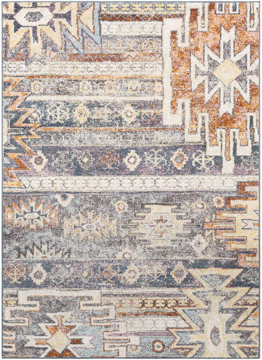 Ashens Denim Soft Area Rug