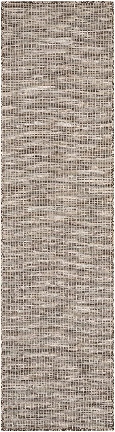 Positano Flat-Weave Indoor/Outdoor Beige Area Rug