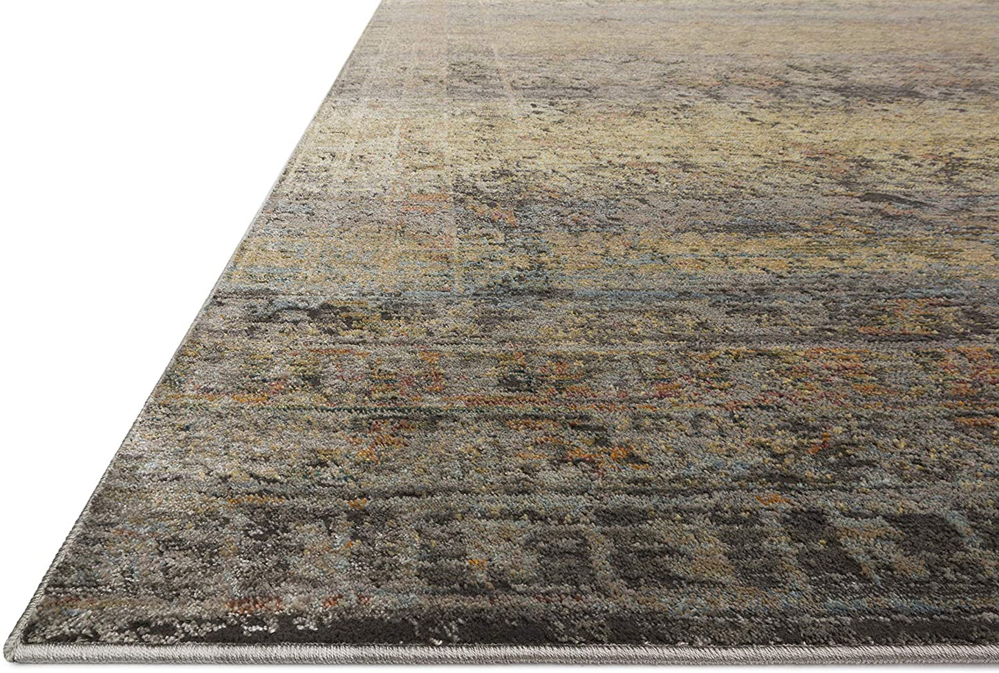 Javari Collection Distressed Modern Soft Area Rug Grey / Hazel