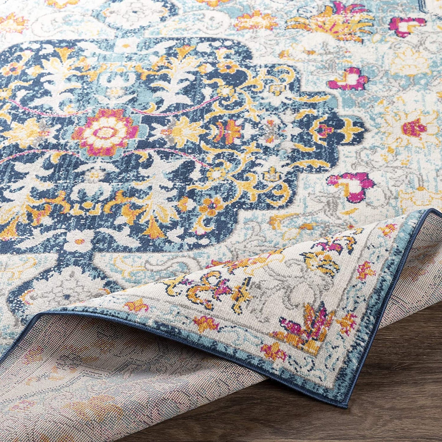 Carldale Light Blue Soft Area Rug