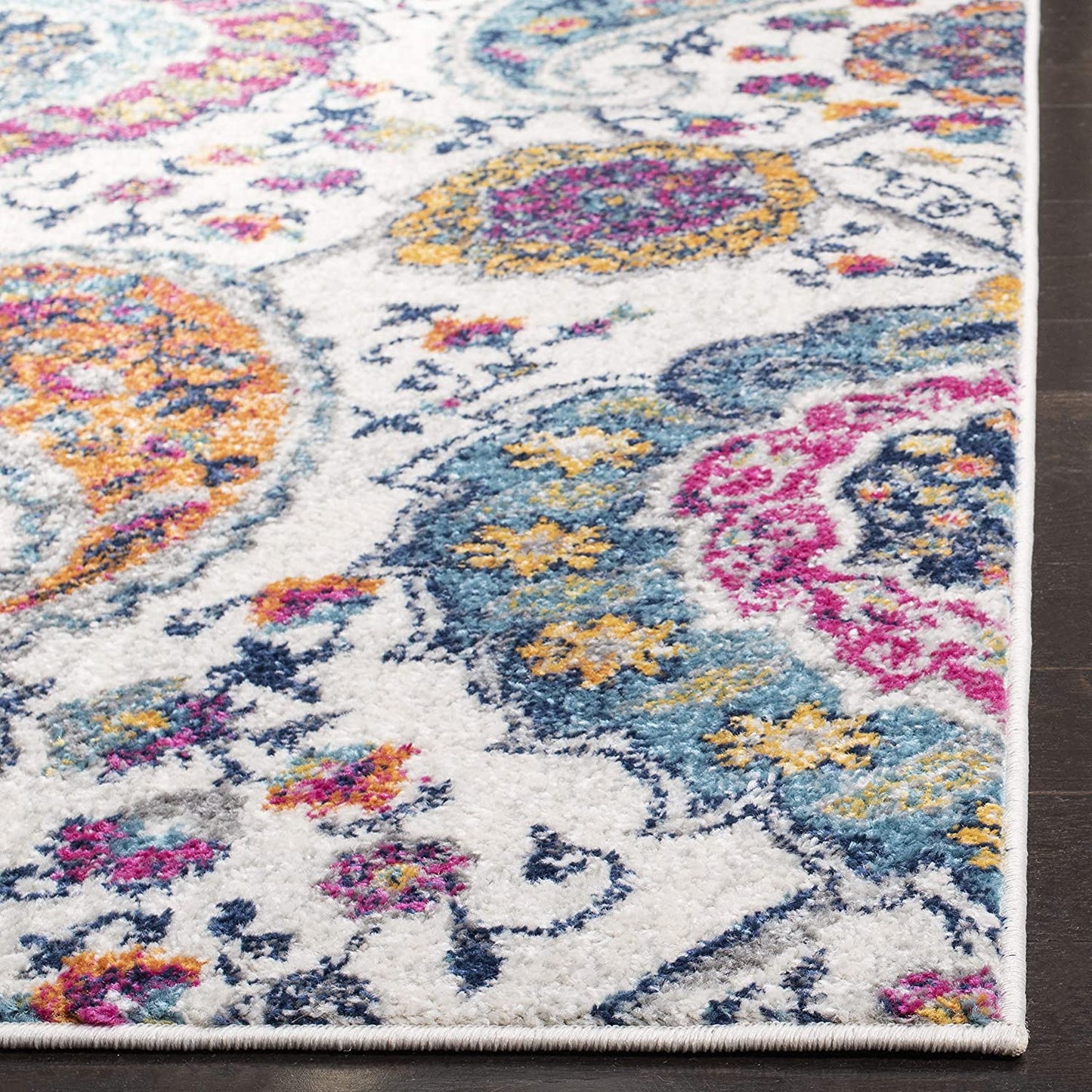 Floral Cream/multi Soft Area Rugs