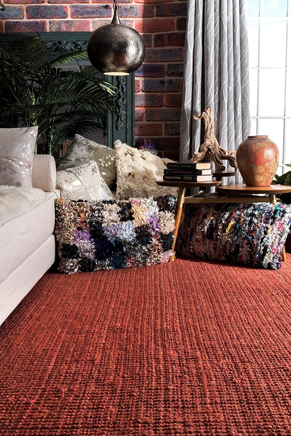 Chunky Loop Terra Jute Rug - Multiple sizes available
