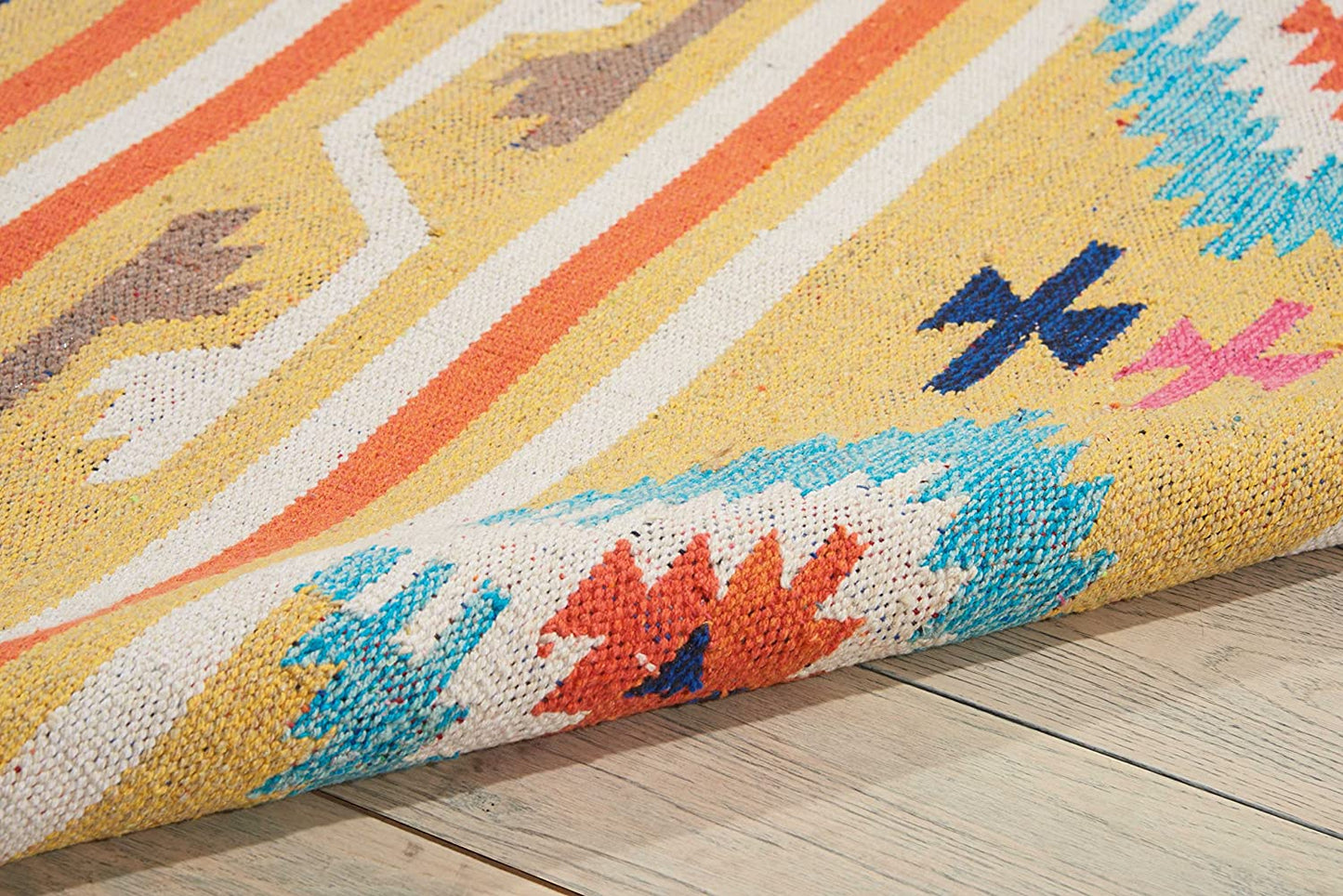 Tribal Soft Area Rug Yellow