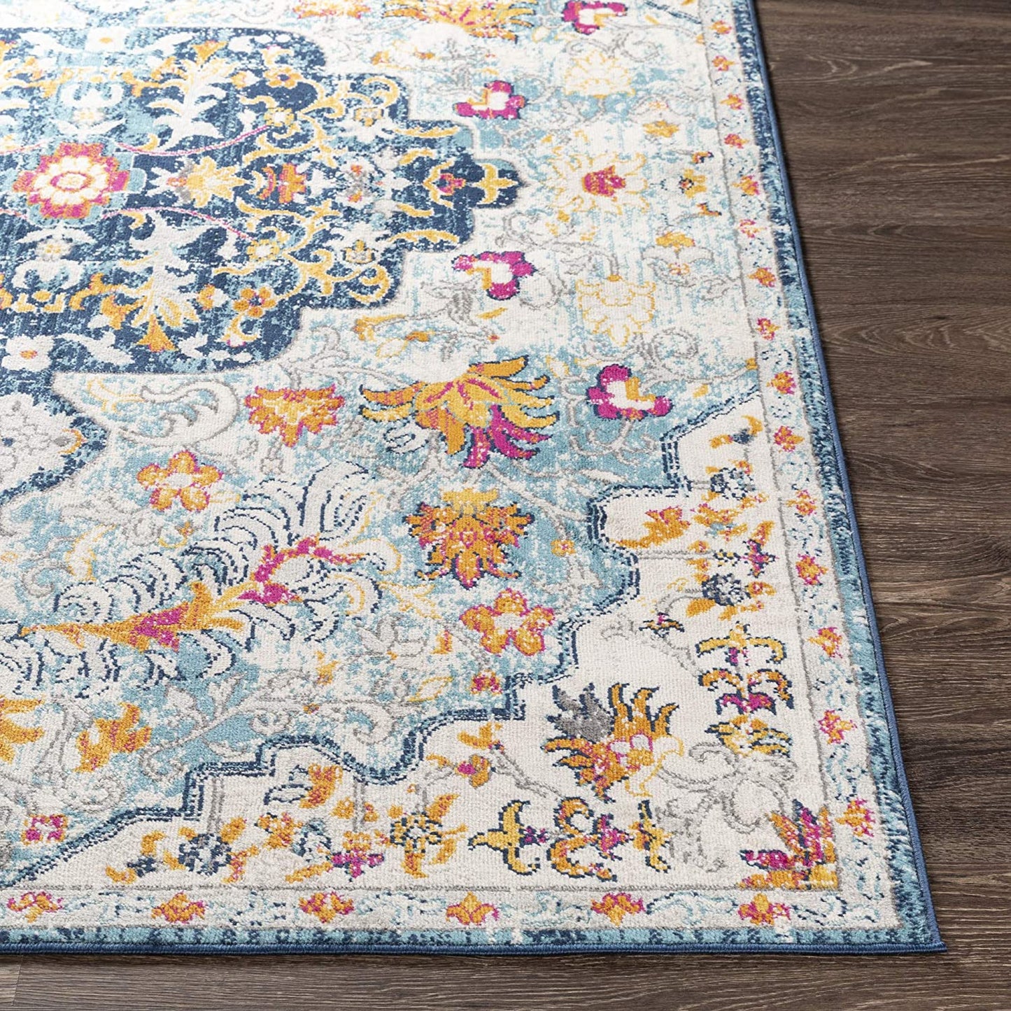 Carldale Light Blue Soft Area Rug