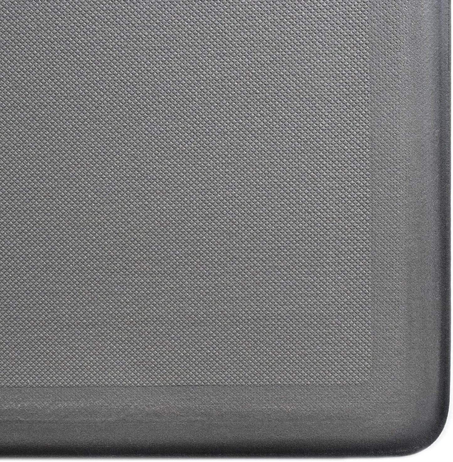 Ergonomic Anti Fatigue Workstation Memory Foam Mat in Stone 39"×20"×0.50" (L×W×H)