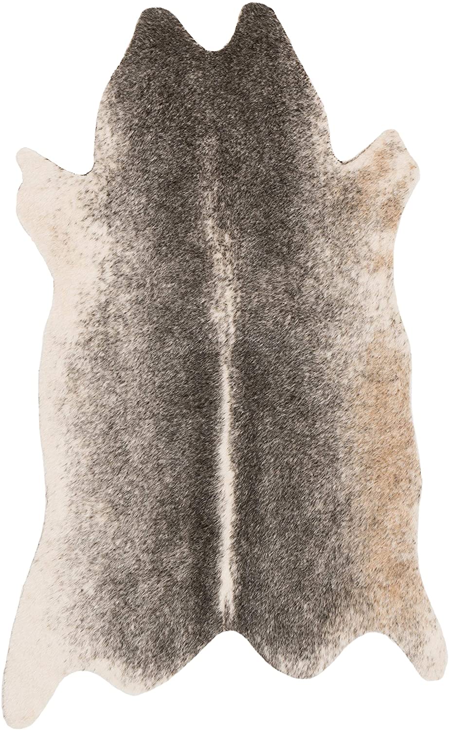 Grand Canyon Soft Area Rug GREY/IVORY