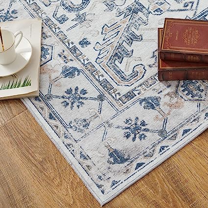 Entryway Persian Vintage Foldable Traditional Area Rug