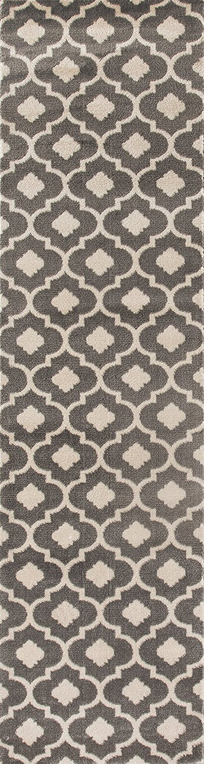 Trellis Gray/Grey Indoor Area Rug